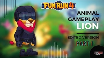 TOP LIST Lion Gameplay (Edited Version) | PRO vs NOOB - Fun Run 4 PART 1