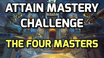 Overwatch 2 Attain Mastery Challenge Guide: Gaze of the Four Masters
