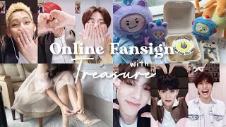 [BA-LOG] Fansign sama 6 member TREASURE | 트레저 Online Fansign 💎