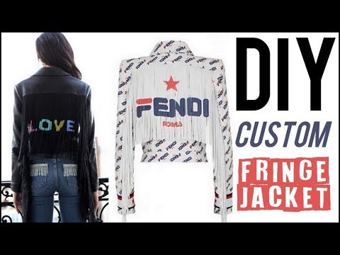 POP-ART Fringe Jacket (FENDI INSPIRED 