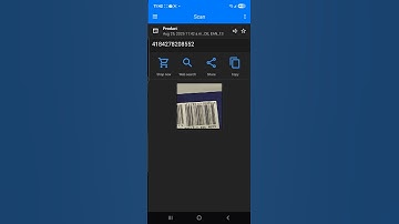 Scanning resources with QR & Barcode Scanner