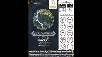 سورة فاطر الآية ٢٩-٣٠ القارئ الشيخ عبدالله الموسى