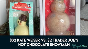 $32 Kate Weiser vs. $2 Trader Joe