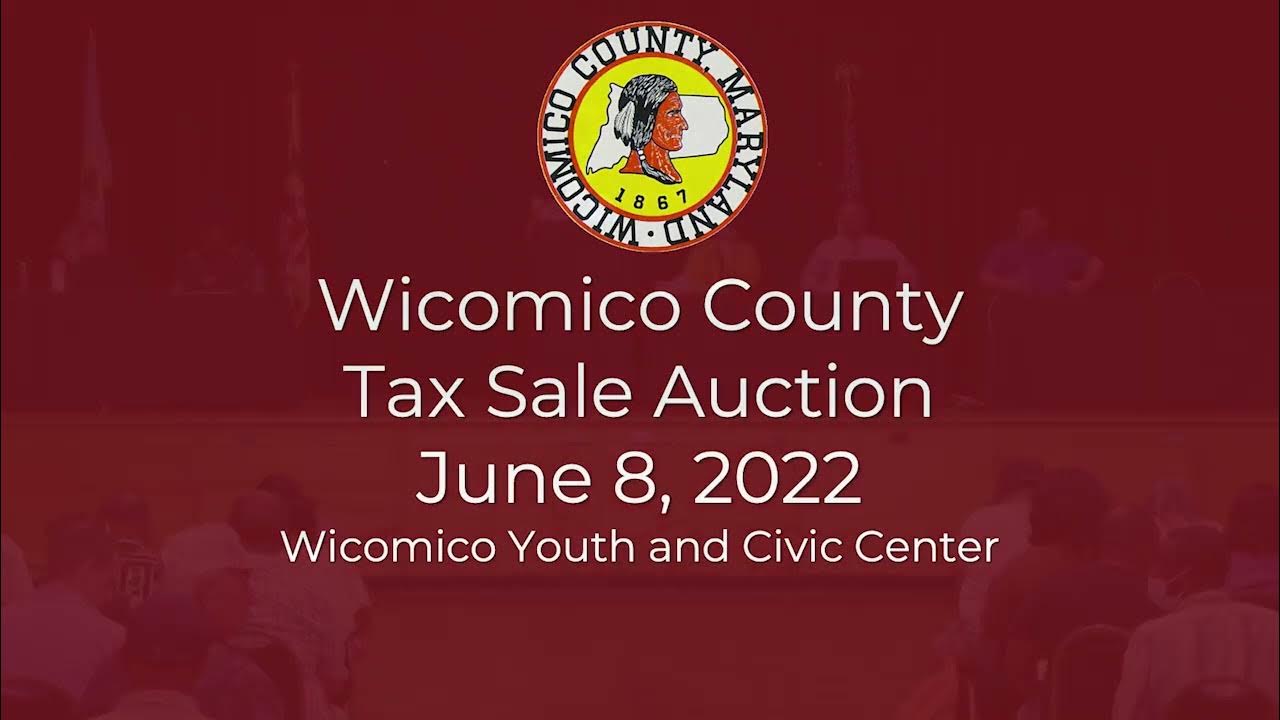 County Tax Sale Auction June 8, 2022 YouTube