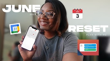 June 2023 monthly reset | notion goal planning , monthly goals | Jannika Pipkins
