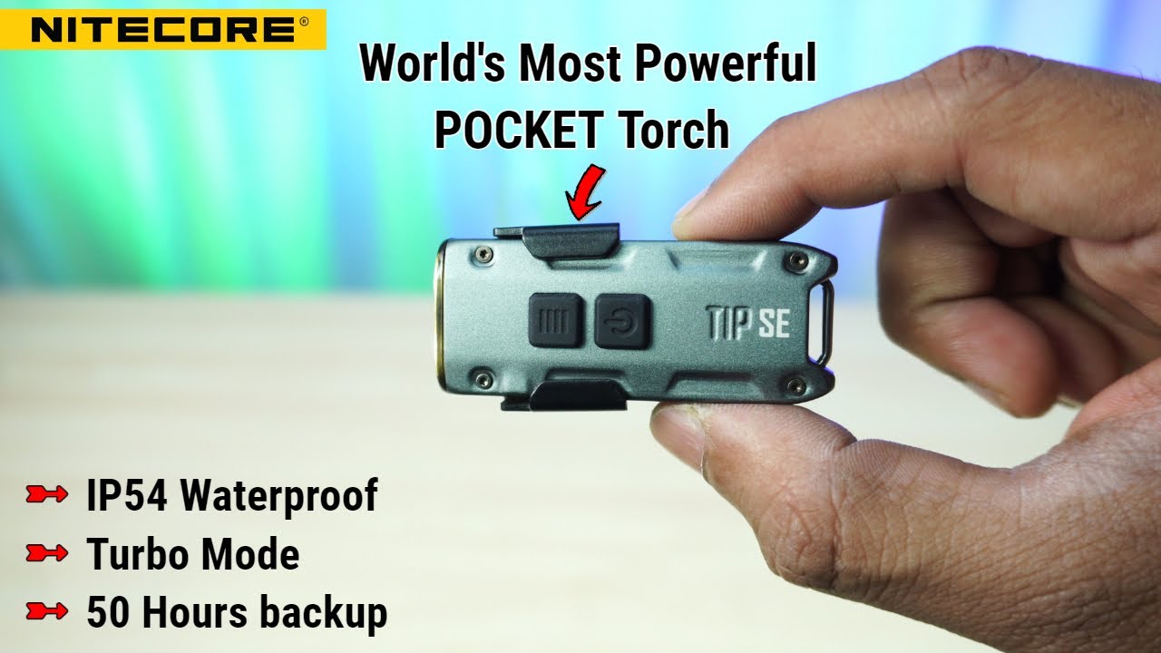 World s Most POWERFUL POCKET TORCH 50 HOURS Battery Life Nitecore world-s-most-powerful-pocket-torch-50-hours-battery-life-nitecore