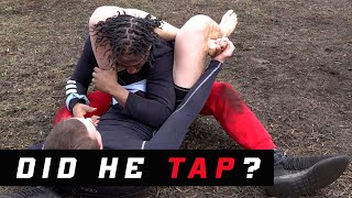 DID HE TAP OR NOT?  WAS IT LOCKED IN OR NOT?