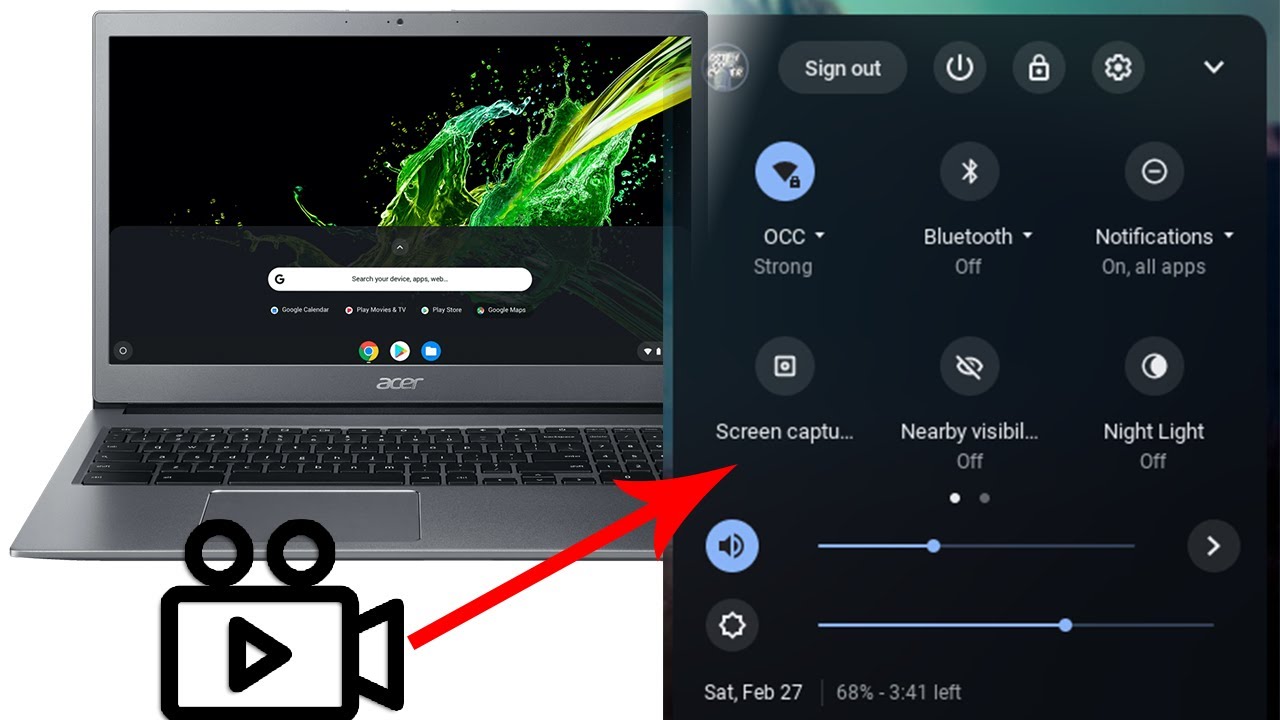 How to Record Chromebook Screen - Chromebook Inbuilt Screen Recorder