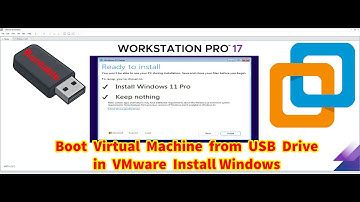 How To Boot Virtual Machine From USB Drive in VMware Workstation to Install Windows