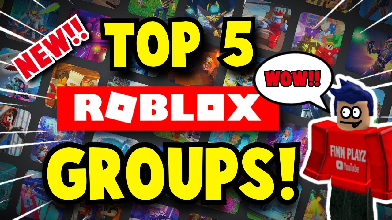Top 5 Roblox Groups Roblox Best Groups To Join Youtube - best roblox groups to join