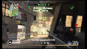 Meowtime5- Crank Part 2- Call of Duty 4 No Scope Minitage (NEW)