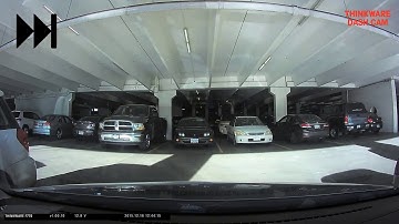 Thinkware Dash Cam  Time Lapse Demonstrated