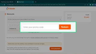 How To Apply Klook Promo Code