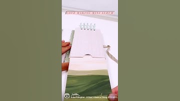 Mini Album 🌸🎀 #minialbum #scrapbooking #crafts