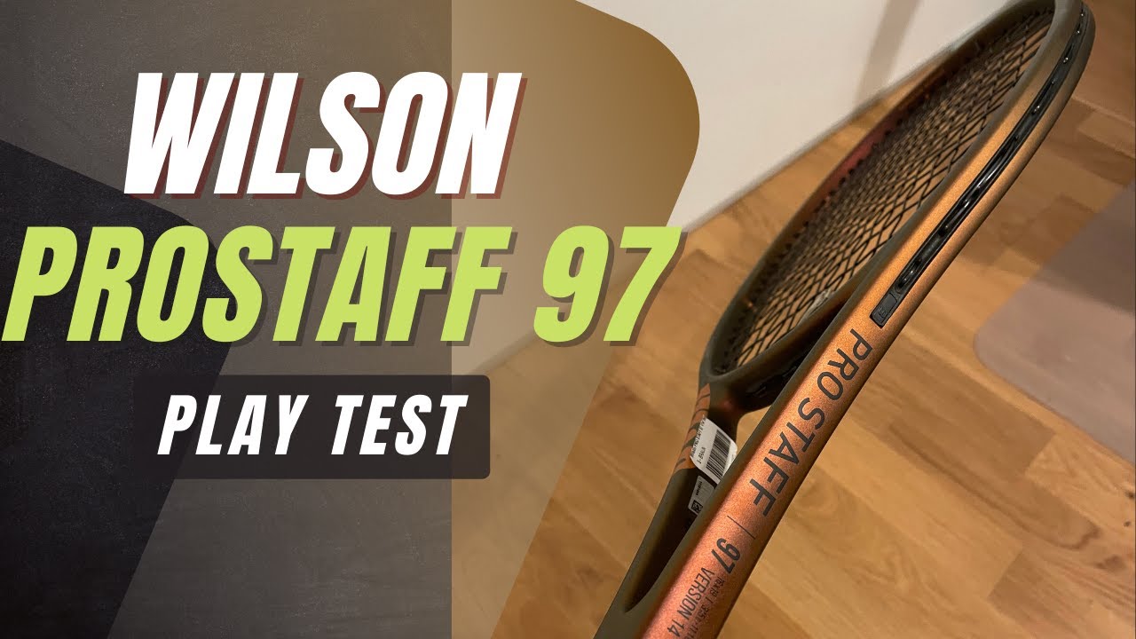 Wilson Pro Staff 97 V14 Playtest: Serve + Return Practice Myrko & Henning in TCW