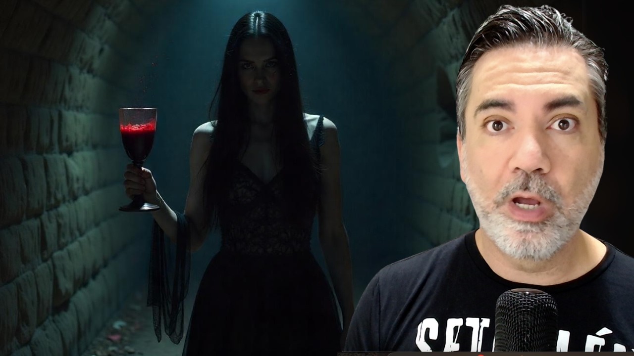 Achei uma TAÇA com SANGUE em uma CRIPTA em SP