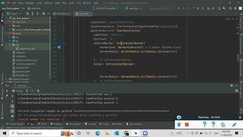 Lecture 8 Flutter from scratch Simple Calculator