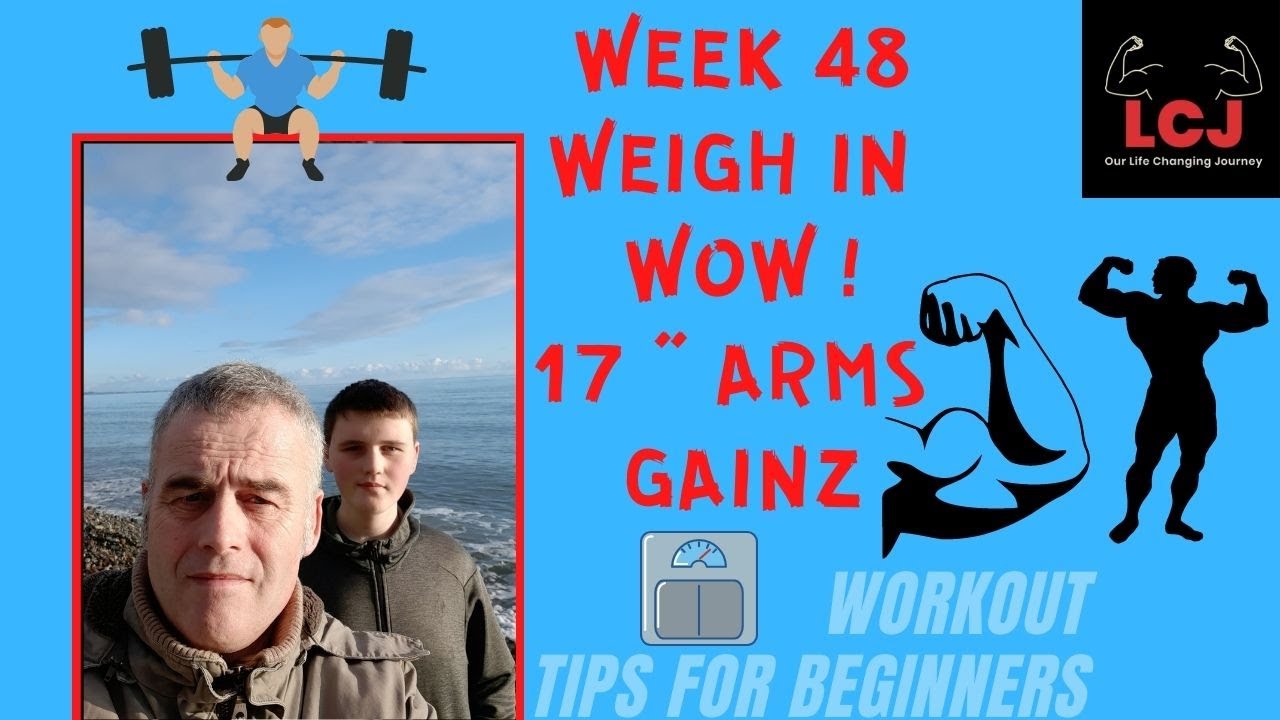 weigh in week 48 i put an inch on my biceps - YouTube
