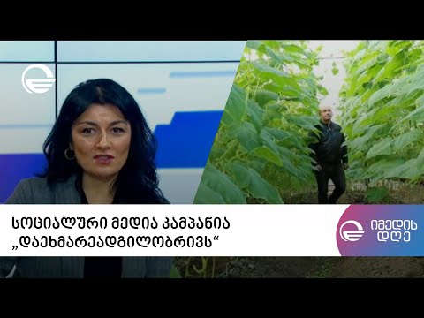 სოციალური მედია კამპანია #დაეხმარეადგილობრივს