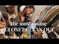 EXTREME CLOSET MAKEOVER!! getting rid of 14 bags... spring clean out, organization tips, declutter +