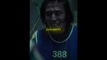 Seong Gi hun vs Kang Dae Ho #edit #squidgame #shorts