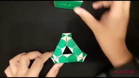 How to make rubiks cube stand with snake cube