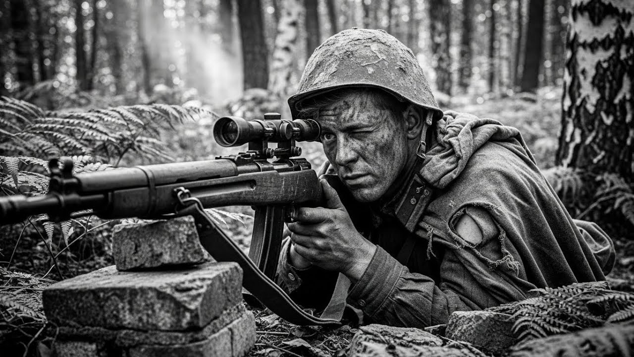 Над старым ружьём смеялись, пока сибиряк не уничтожил 11 немецких снайперов за 3 дня.
