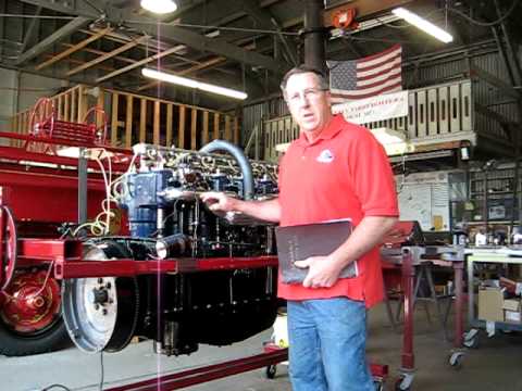 1923 Seagraves Engine Roaring To Life