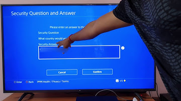 PS4 Forgot Password Tips : How to Set Security Question and Answer in PS4?