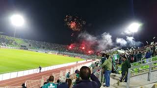 Salida Santiago Wanderers Vs Independiente de Santa Fe