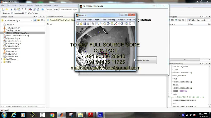 Object tracking using motion detection system
