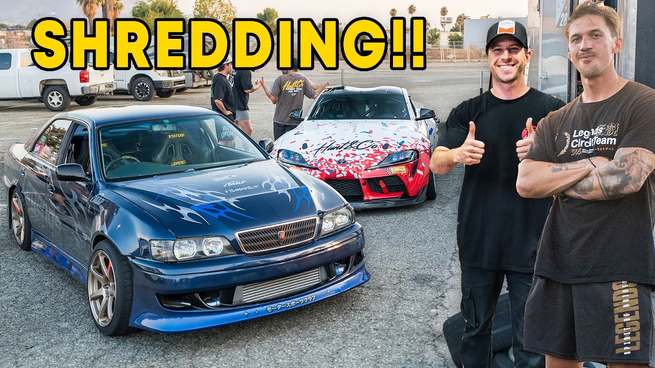 I Tested My JZX100 Chaser With TJ Hunt's 2JZ A90 Supra! - YouTube