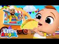 Wheels on the taco truck  baby johns food song  kids cartoons and nursery rhymes