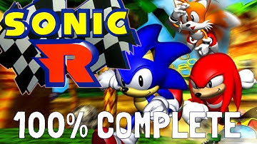 Sonic Gems Collection (GC) LongPlay - Sonic R 100% (1080p)