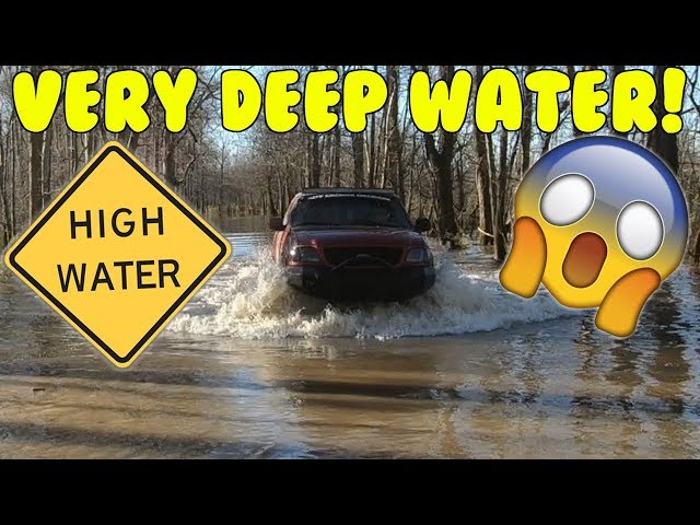 We Drove Through A RIVER!!! class=