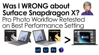Famous Surface Snapdargon X Pro Photo Test, Retested! Was I wrong the 1st time? Profile