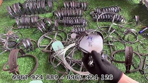 7k/ 1 chiếc Cạm bẫy thú rừng, Cạm bẫy chồn đèn, Bẫy chuột ,Cạm kẹp bán nguyệt giá rẻ.
