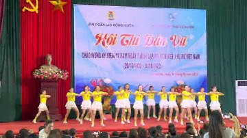 TIẾT MỤC GIẢI NHÌ - HỘI THI DÂN VŨ LIÊN CÔNG ĐOÀN HUYỆN THANH HÀ - CLB DÂN VŨ THỊ TRẤN THANH HÀ