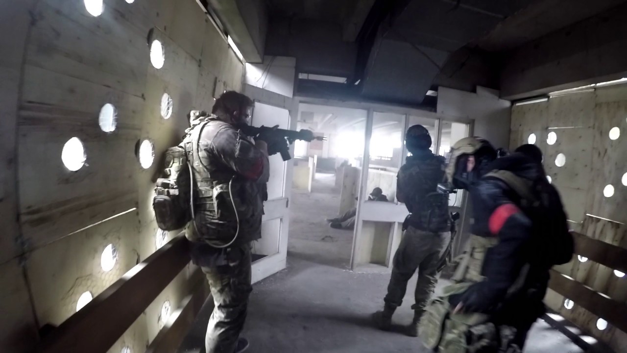 CQB Action - Bank Robbery at SWAT KYLN - YouTube