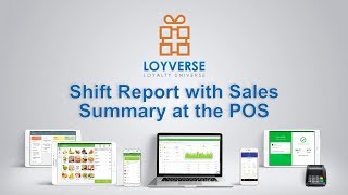 Shift Report with Sales Summary at the POS — Loyverse screenshot 1
