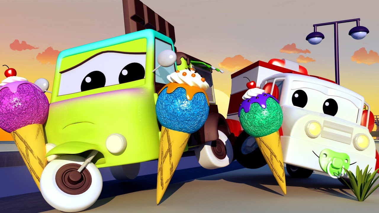 Die Kleinen Autos In Car City Die Bauchschmerzen Lastwagen Zeichentrickfilme Fur Kinder Youtube
