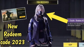 New codm Redeem code 2023 | cod mobile Redeem code | call of duty mobile Redeem code 2023