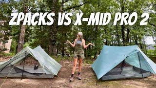 Durston X-Mid Pro 2 vs. Zpacks Duplex Tent Comparison