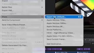 How to export in Final Cut Pro Tutorial!