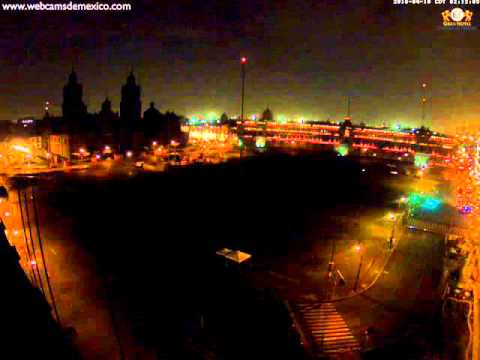 Alerta sísmica en la Ciudad de México 10 de abril 2016 2:11:44