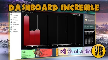 ¿CÓMO CREAR UN DASHBOARD DINAMICO? CAP 5: STOCK | VB.NET, POO, BUNIFU, SQL SERVER,  CRYSTAL REPORTS