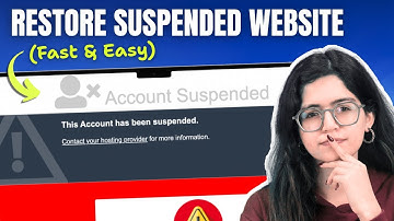 Herstel een geblokkeerde website van een webhost in enkele minuten (2025)