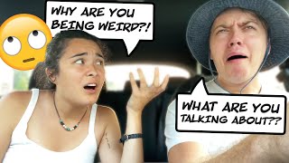 Acting Like EVERYTHING My Boyfriend Says Is WEIRD!