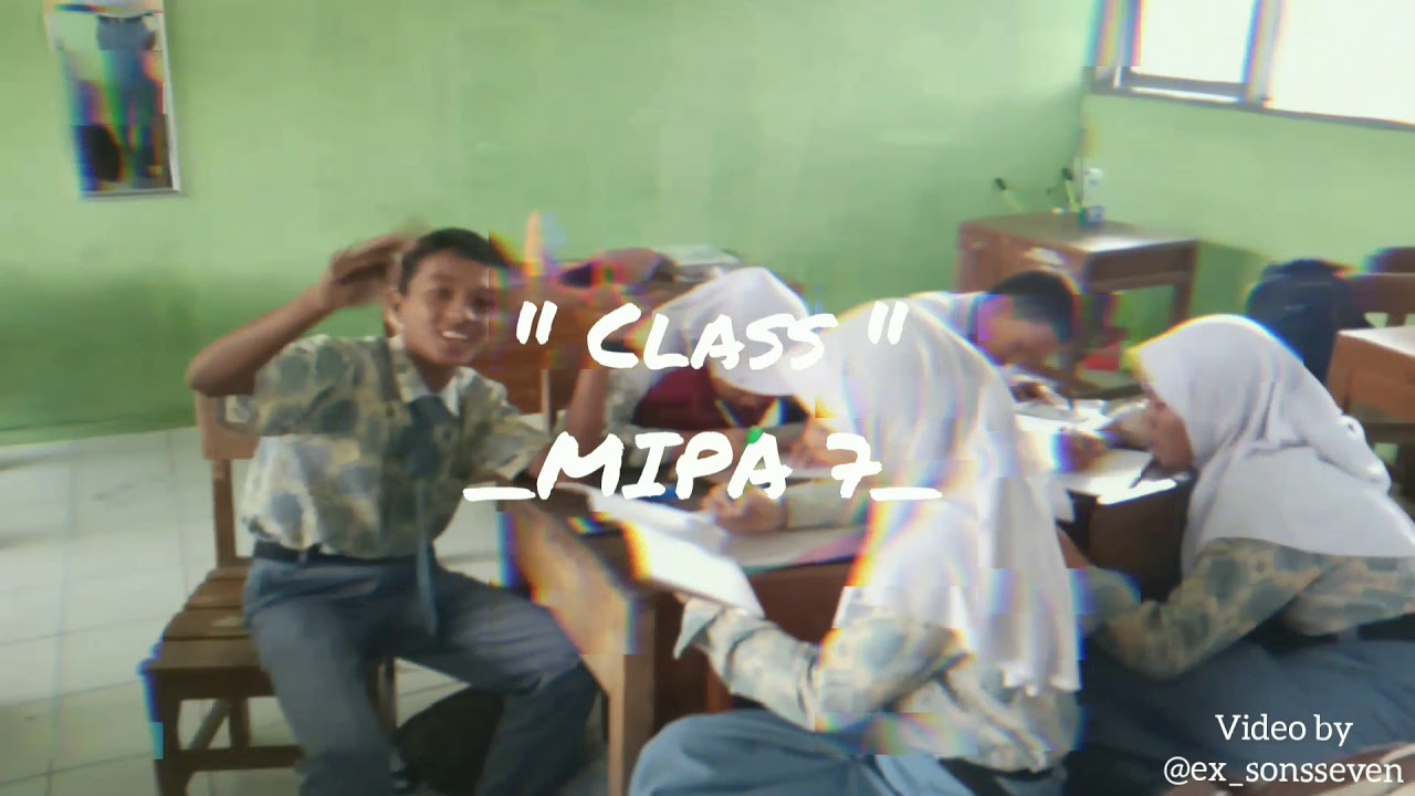#WELCOME to Class Mipa 7(SMA N 1 PANGANDARAN) First Video - YouTube