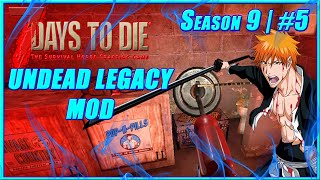 7 Days to Die Alpha 20 | Undead Legacy (Season 9) #5 - Вперед к мотоциклу